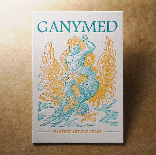 活版文創明信片/ 文創普通款/ 希臘神話-蓋尼米德