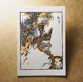 活版文創明信片/ 文創普通款/ 鷂