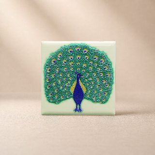 藝術磁磚磁鐵 / 臺灣花磚 / 花紋006