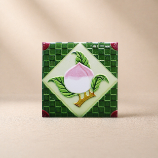 藝術磁磚磁鐵 / 臺灣花磚 / 花紋029