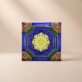 藝術磁磚磁鐵 / 臺灣花磚 / 花紋030