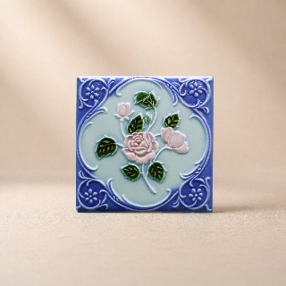 藝術磁磚磁鐵 / 臺灣花磚 / 花紋035