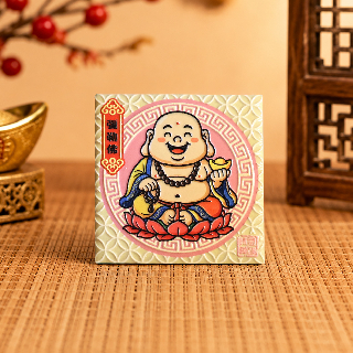 藝術磁磚磁鐵 / 有神快拜 / 彌勒佛
