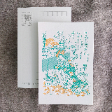 明信片-幸運神弁財天