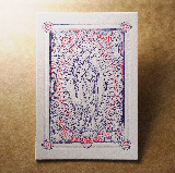 活版文創明信片/ 祈福螢光款/ 聖母瑪利亞