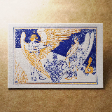 活版文創明信片/ 文創普通款/ 天使與惡魔