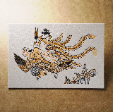 活版文創明信片/ 文創普通款/ 偽裝仙人