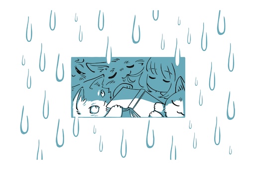 雨天小睡